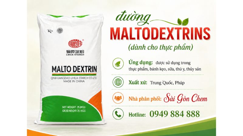 Ứng Dụng Maltodextrin Trong Thực Phẩm
